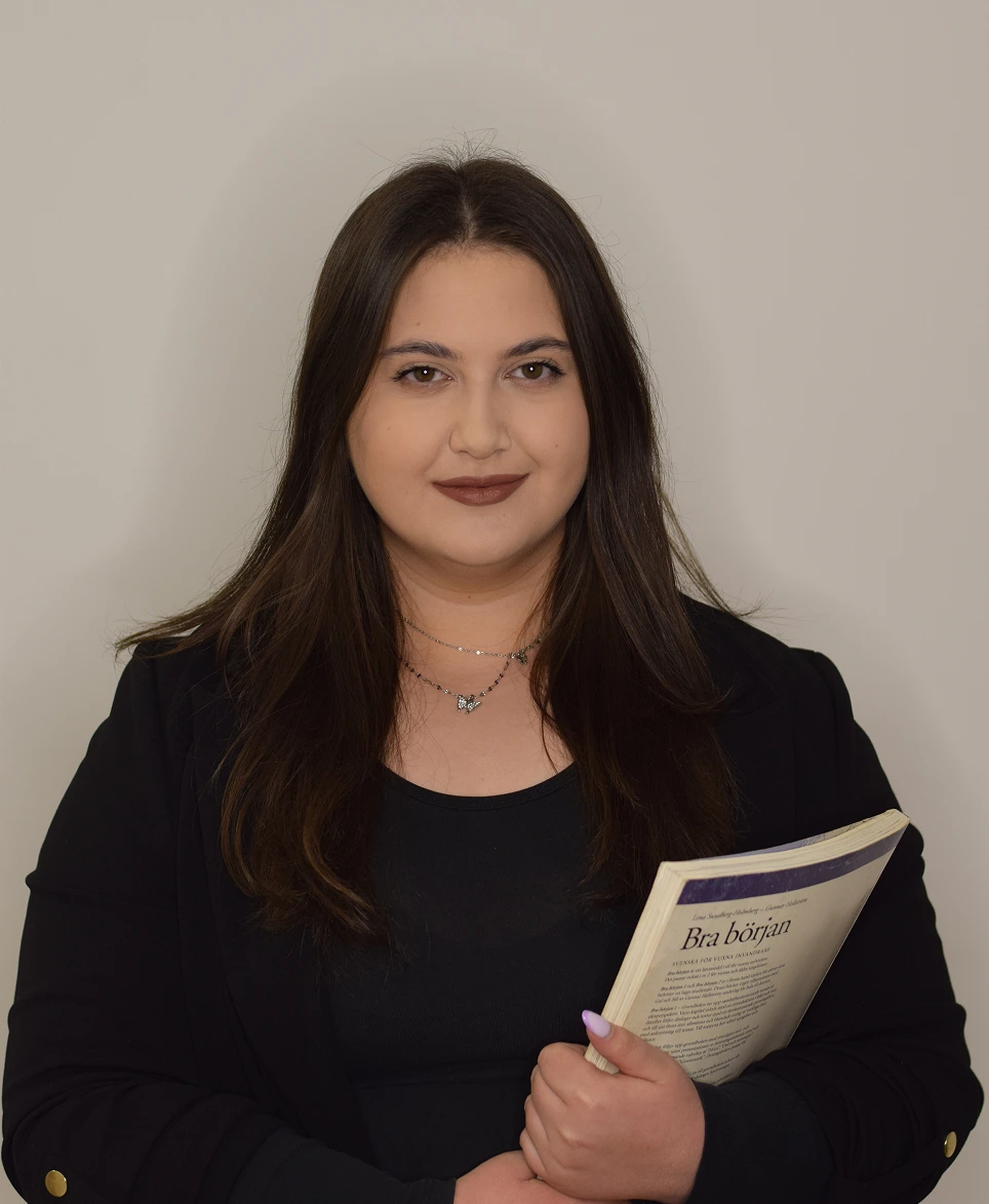 Yasmina, Swedish teacher at Learn Swedish Lab